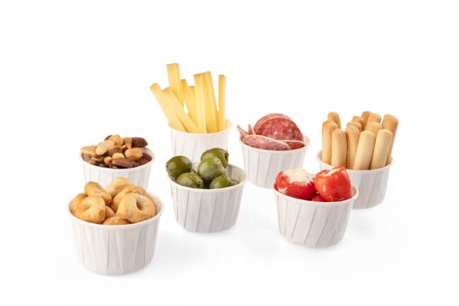 SOUFFLE POT PAPER (FSC) ROUND WHITE 200PCS - Image 3