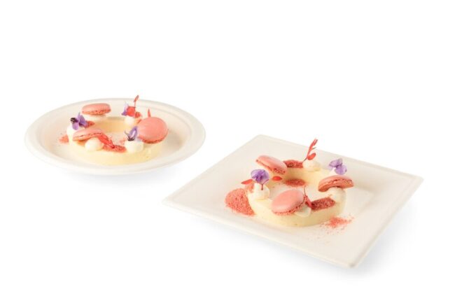 SENZA SUGARCANE PLATE ROUND 40PCS - Image 2
