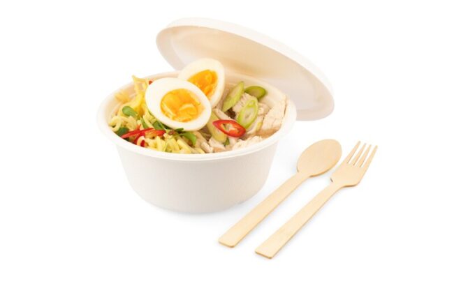 SENZA SUGARCANE BOWL ROUND STRAIGHT HIGH 100CL 160X82MM 40PCS - Image 3