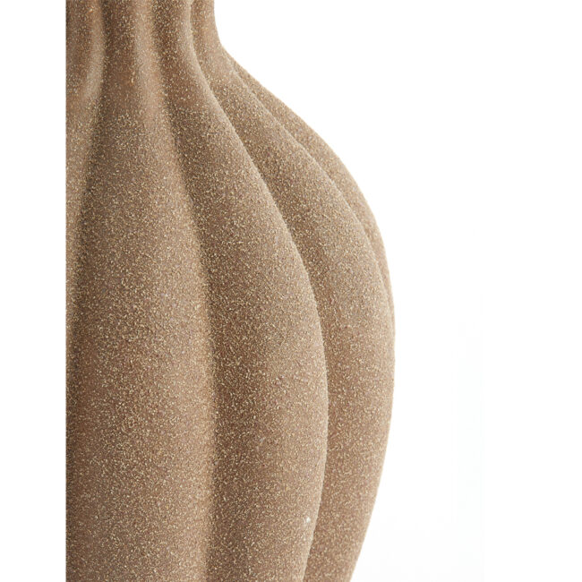 VASE DECO SILLIAN CERAMICS MATT BROWN - Image 3