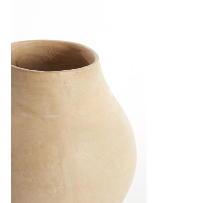 POT DECO NORELL NATURAL 21.5X23CM - Image 3