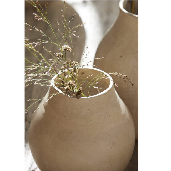 POT DECO NORELL NATURAL 21.5X23CM - Image 7