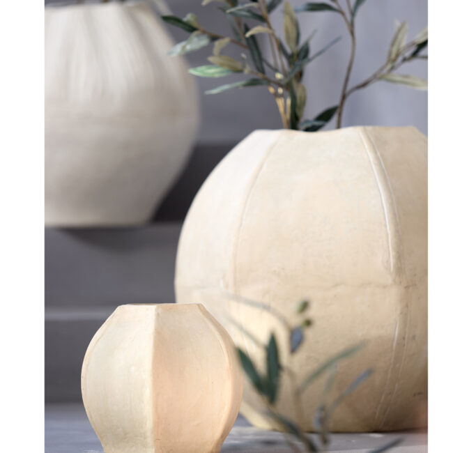 POT DECO MELIS NATURAL 23.5X21.5CM - Image 7