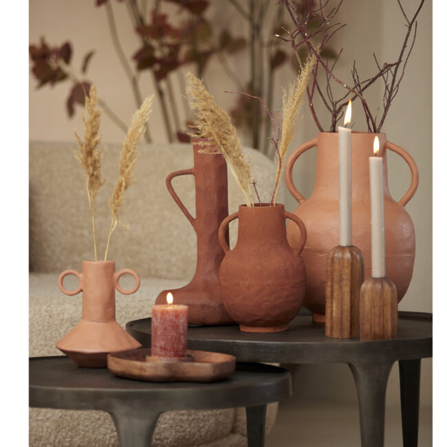 VASE DECO BIVIO CORAL 17.5X21CM - Image 4