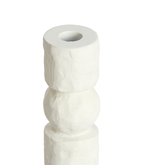 CANDLE STICK 6X25CM AKTA CREAM - Image 2