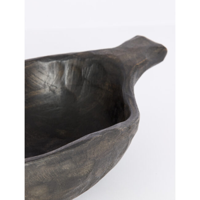 DISH UVITO WOOD DARK BROWN 46.5X19X9.5CM - Image 3