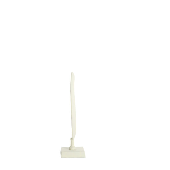 ORNAMENT ON BASE SHWIBA CREAM - Image 3
