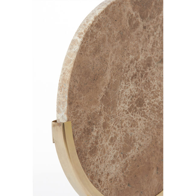 ORNAMENT ON BASE MORENO MARBLE BROWN 25.5X10X38.5CM - Image 4