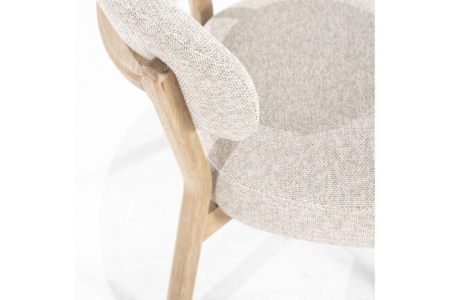 ARMCHAIR MIKKY NATURAL TAUPE MOON 61X72,5X72CM - Image 4