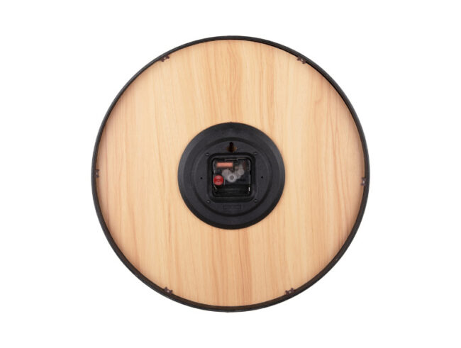 WALL CLOCK PURE MEDIUM WALNUT WOOD - Image 4