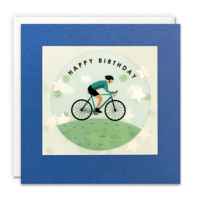 HAPPY BIRTHDAY CYCLIST CARD