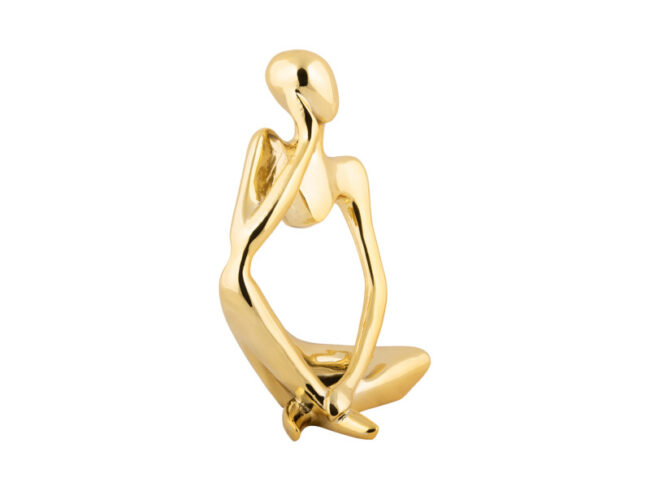 STATUE IMAGINE POLYRESIN PLATED 10X23,5CM - Image 2
