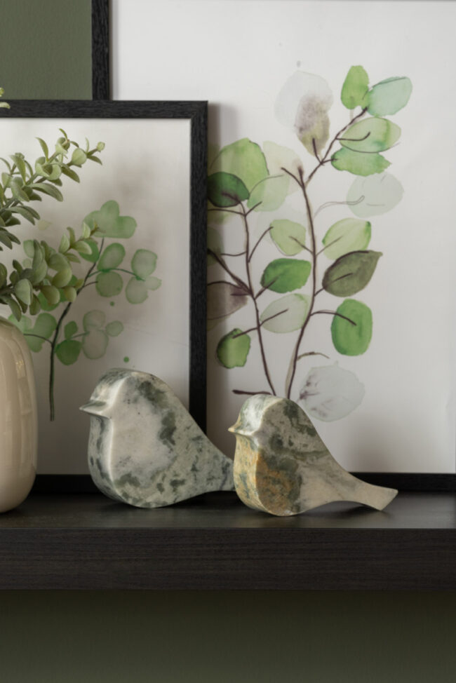 STATUE BIRD  MARBLE HIMALAYAN GREEN - Image 3