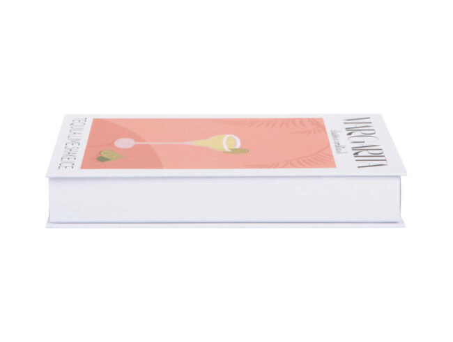 STORAGE BOOK MARGARITA PEACH ORANGE 25CM - Image 2