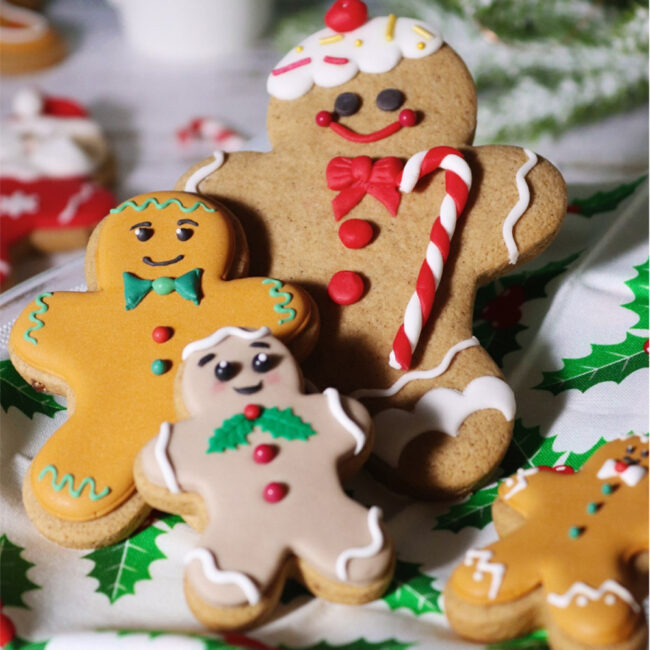 SET OF 3 CHRISTMAS GINGERBREAD MAN COOKIE CUTTER - Image 3