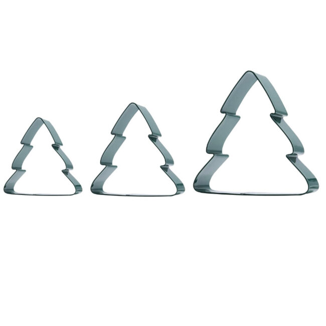 SET OF 3 CHRISTMAS TREES COOKIE CUTTER - Image 4
