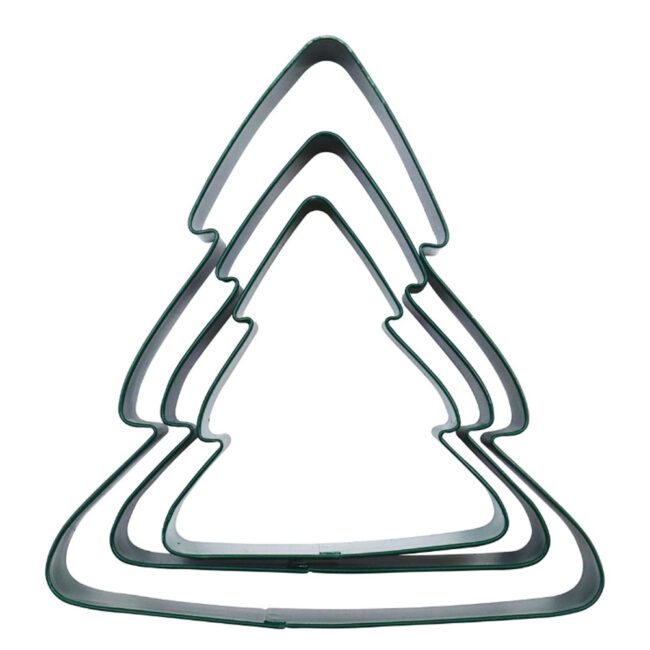 SET OF 3 CHRISTMAS TREES COOKIE CUTTER - Image 3