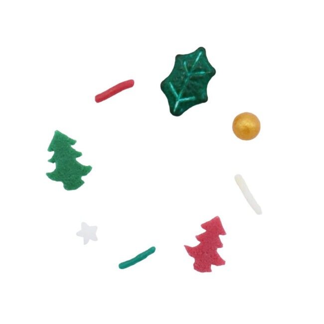 CHRISTMAS HAPPY HOLIDAYS SPRINKLES 60GR - Image 3