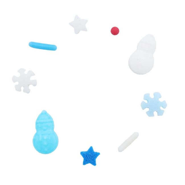 CHRISTMAS FROSTY FEVER NOVELTY SPRINKLES 72GR - Image 2