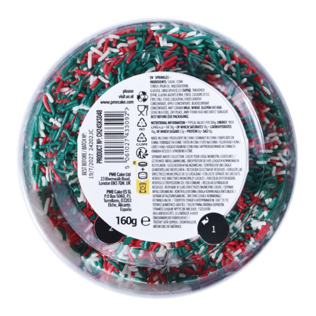 CHRISTMAS VERY MERRY SPRINKLES 160GR - Image 6