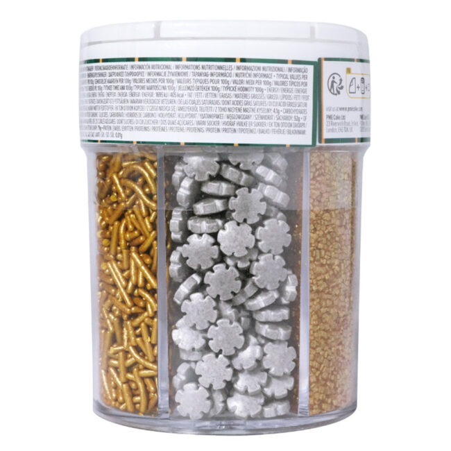 6-IN-1 CHRISTMAS HOLIDAY SPARKLE SPRINKLE SET 196GR - Image 6