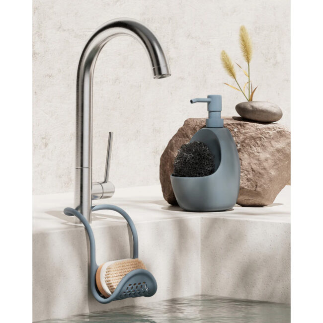 SLING SINK CADDY SLATE/BLUE 26X11X1CM - Image 4