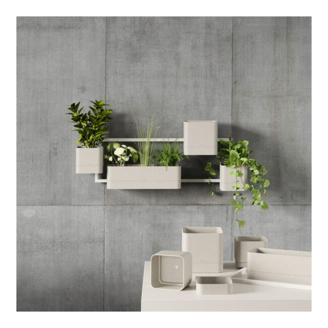 CUBIKO WALL PLANTER SAND - Image 4