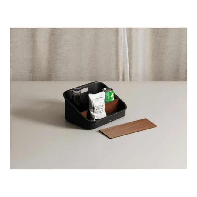 BELLWOOD PACKET ORGANIZER BLACK/WALNUT 26X20X13CM - Image 4