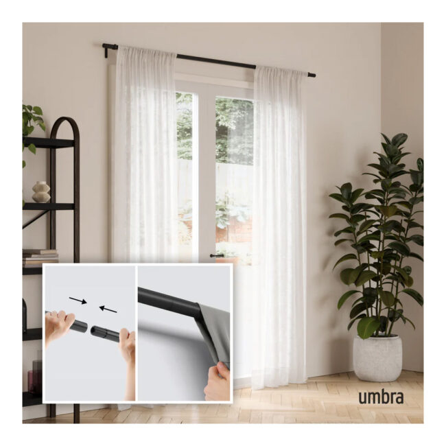 ZEN CURTAIN ROD MATTE-BLACK - Image 8