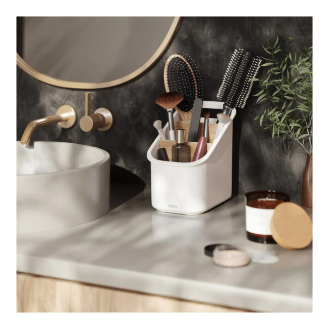 BELLWOOD UTENSIL HOLDER WHITE/NATURAL - Image 7