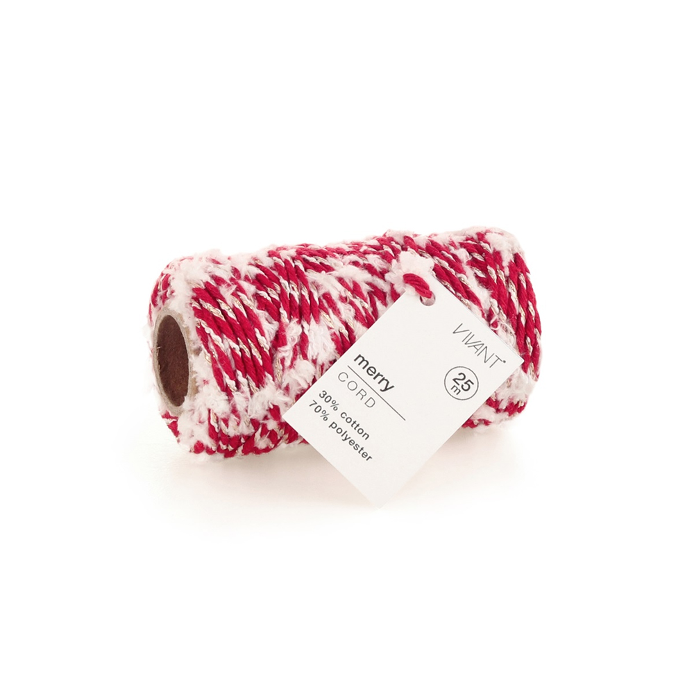 MERRY CORD RED 1,5MMX25M
