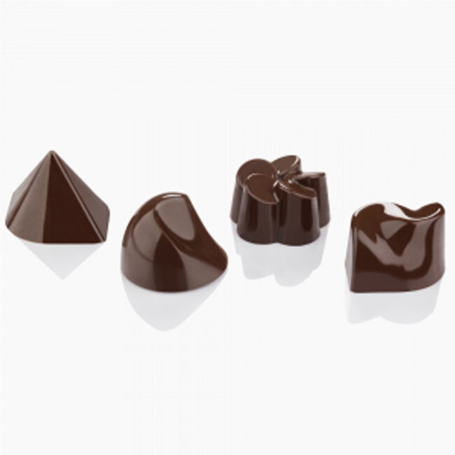 PRALINE FLOW BPA FREE MOULD 29X29X18MM - Image 3