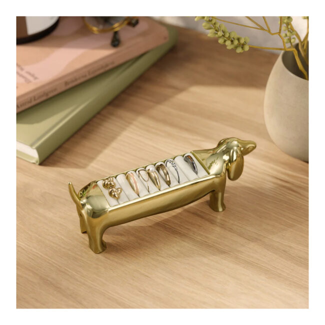 DACHSIE RING HOLDER BRASS - Image 4