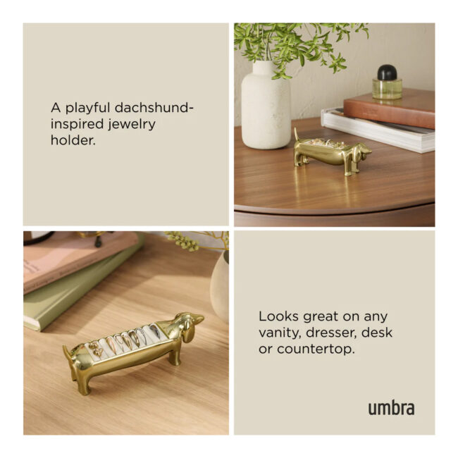 DACHSIE RING HOLDER BRASS - Image 6