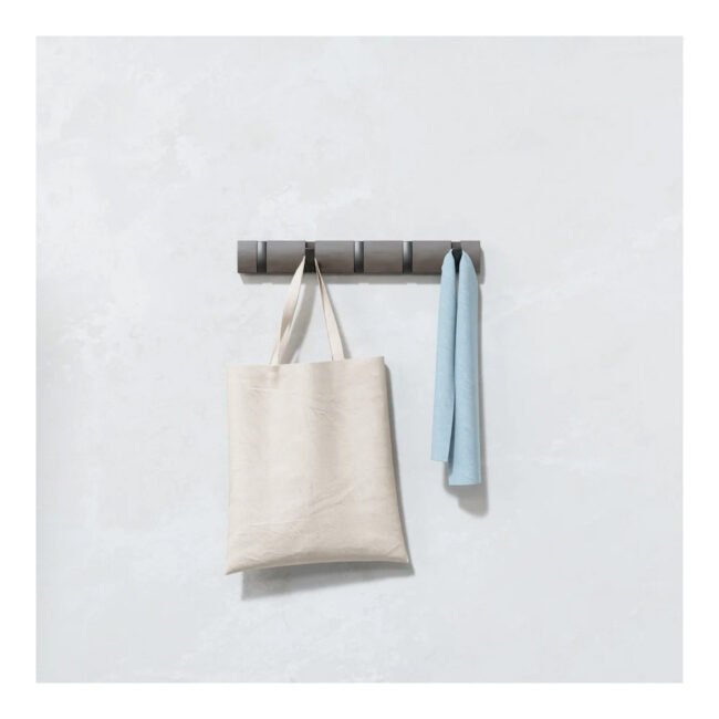 FLIP 5 WALL HOOK GREY/PEWTER 51X6X3CM - Image 4