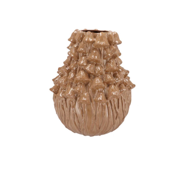 MILOU SCOTTISH FUNGI VASE SAND - Image 3
