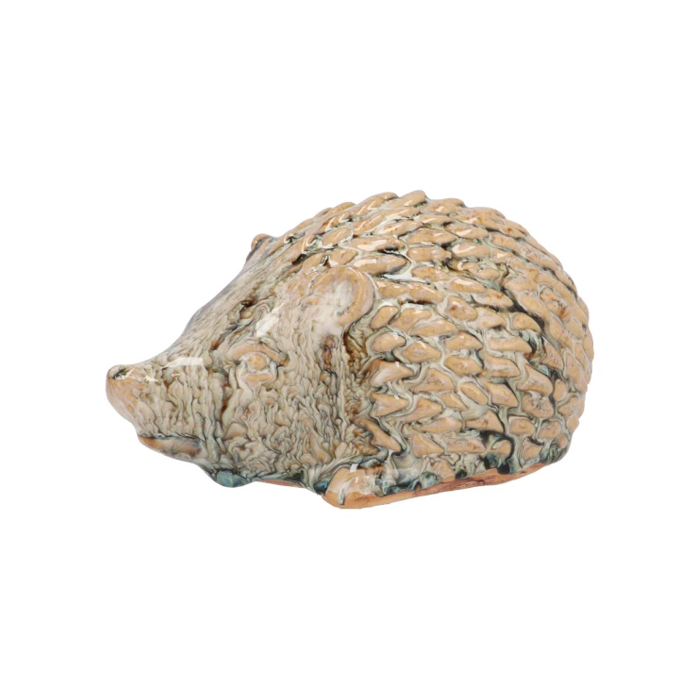 HEDGEHOG GLAZE GREEN 9X6X5CM