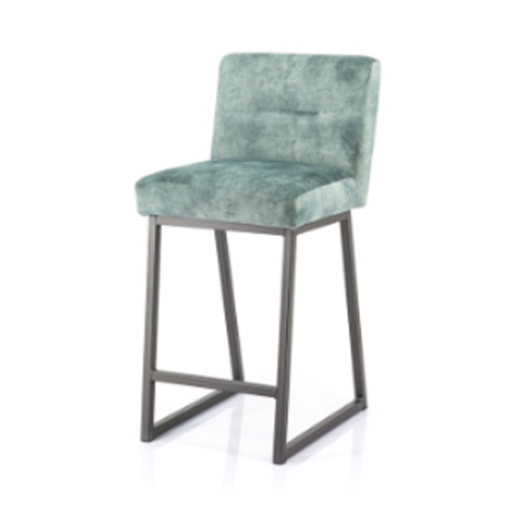 BARCHAIR LENNART-GREEN BONNIE 46x54x95CM