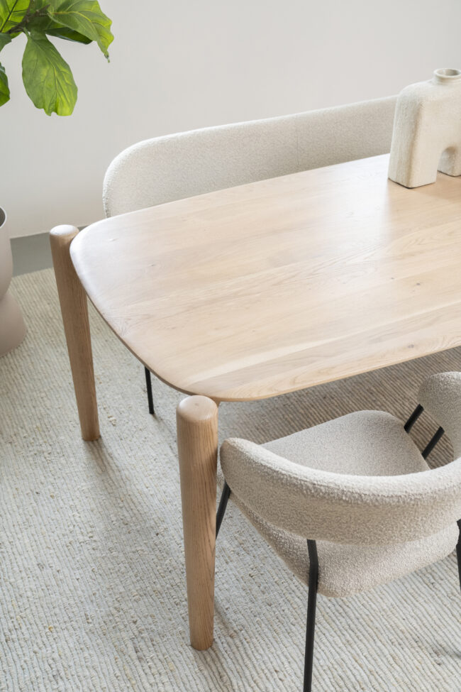 DINING TABLE SELBU 160X90x76CM - Image 3