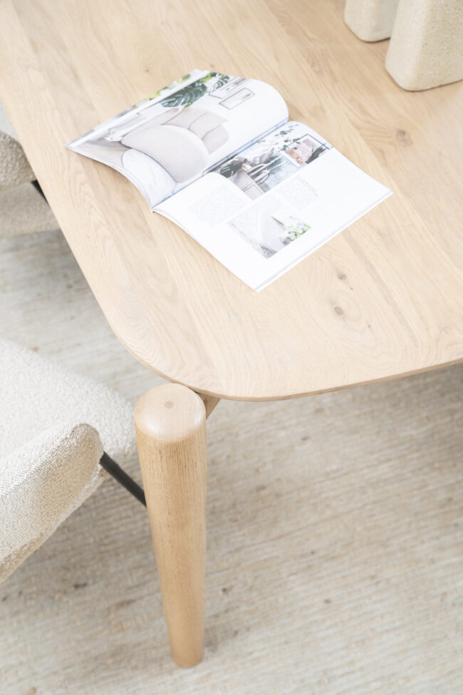 DINING TABLE SELBU 160X90x76CM - Image 5