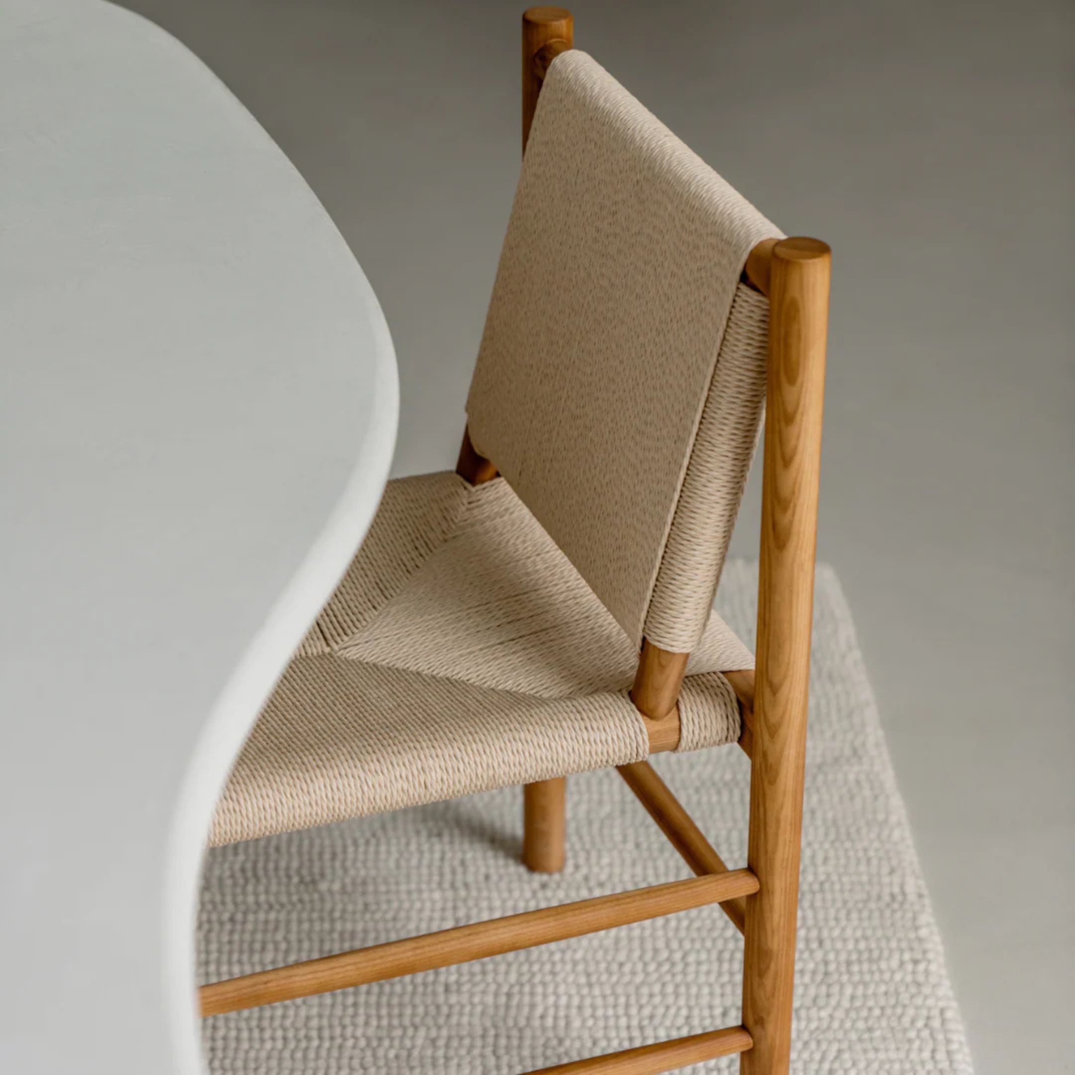 ALBURY DINING CHAIR VINTAGE PINE - Image 8