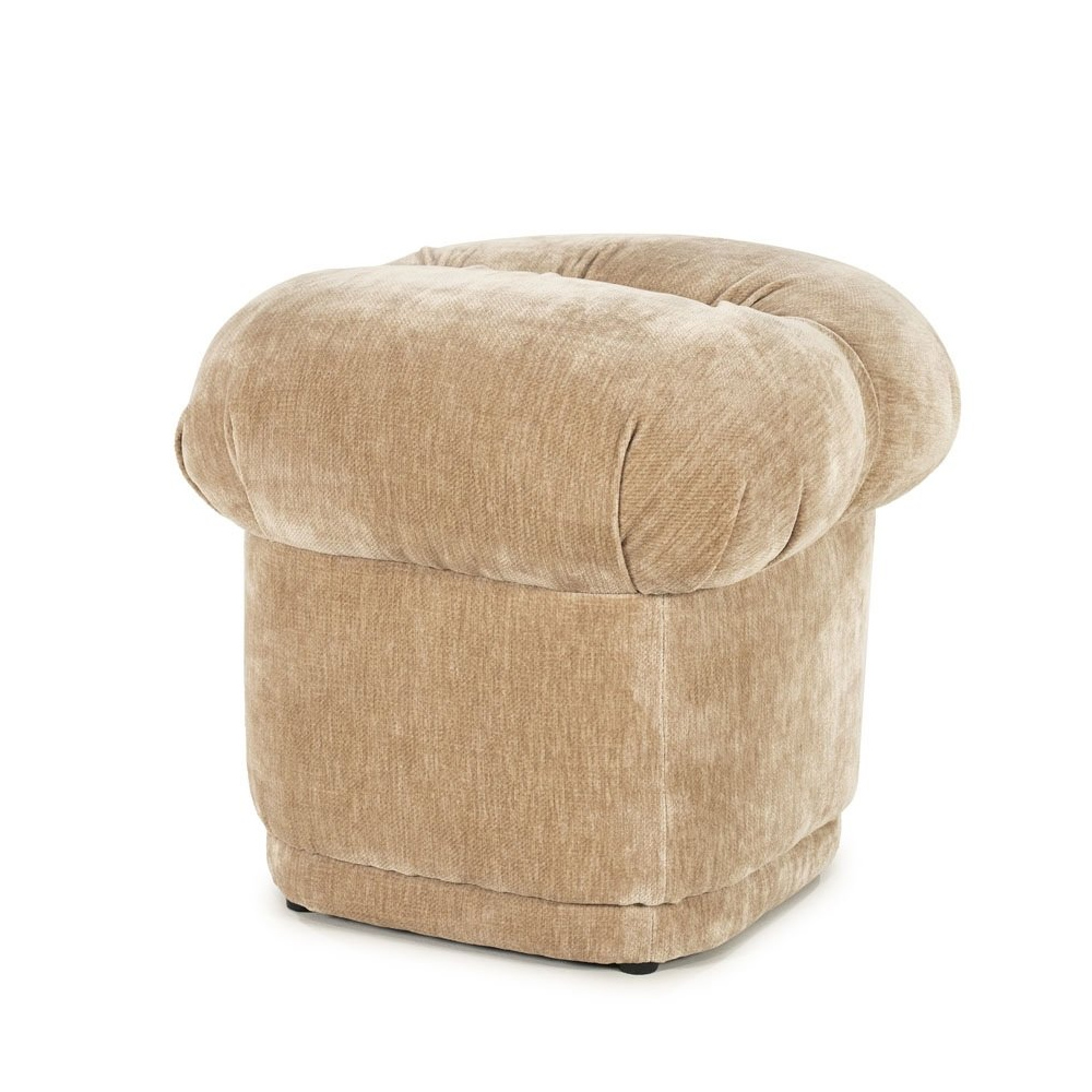 STOOL NOOK BEIGE 48X45,5X47CM