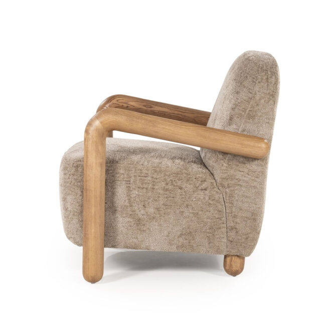RETROVA ARMCHAIR TAUPE 72X86X84CM - Image 11