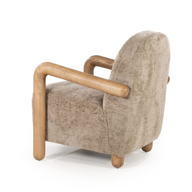 RETROVA ARMCHAIR TAUPE 72X86X84CM - Image 10