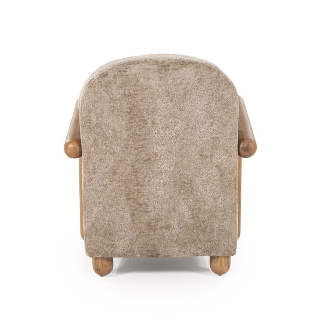 RETROVA ARMCHAIR TAUPE 72X86X84CM - Image 8