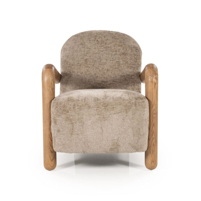 RETROVA ARMCHAIR TAUPE 72X86X84CM - Image 7