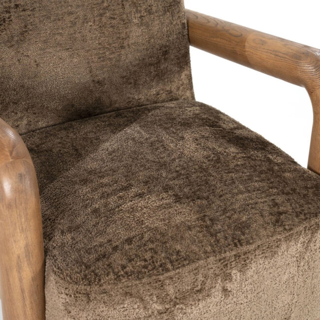 RETROVA BROWN ARMCHAIR 72X86X84CM - Image 5