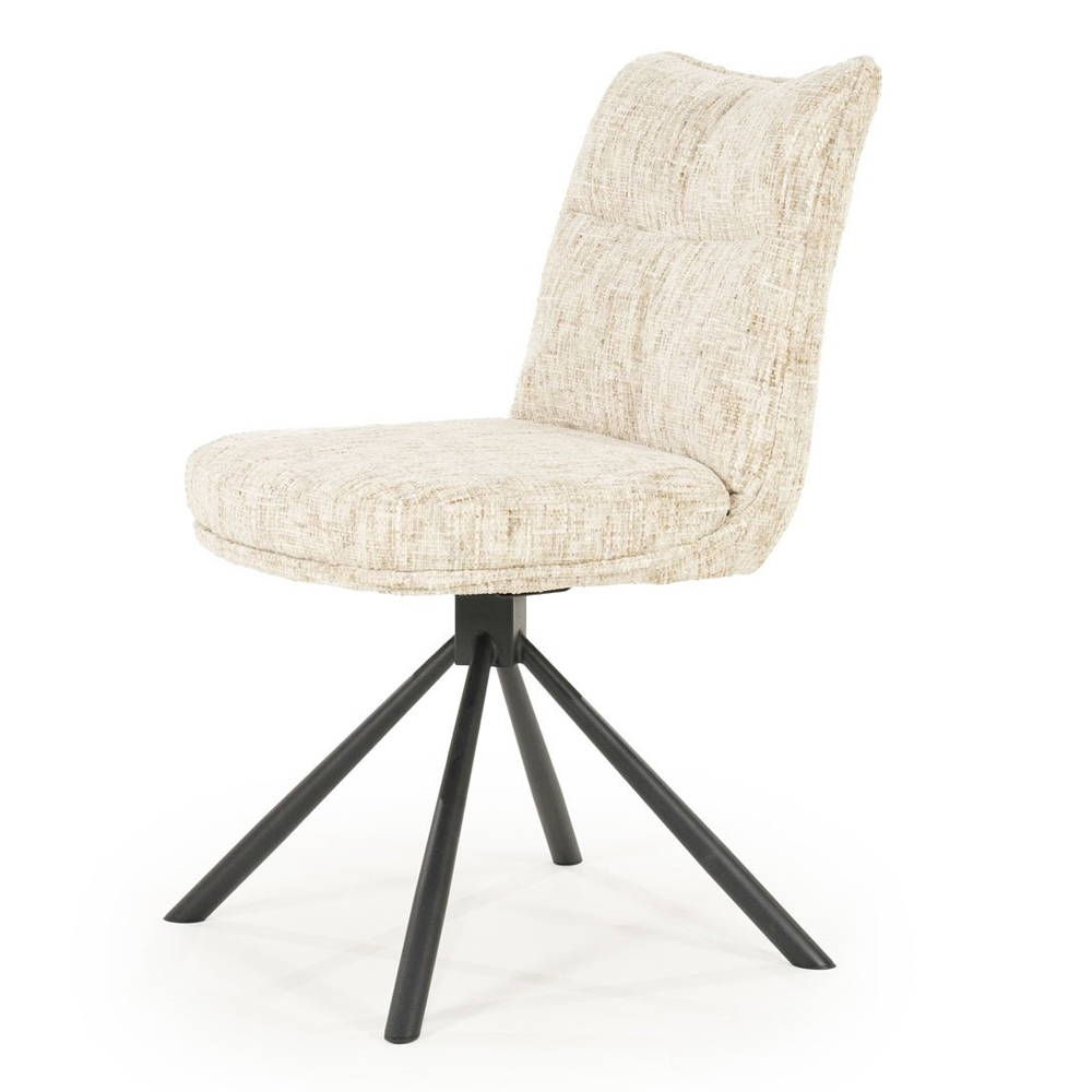 FERRE DINING CHAIR BEIGE 64X50X88CM - Image 5