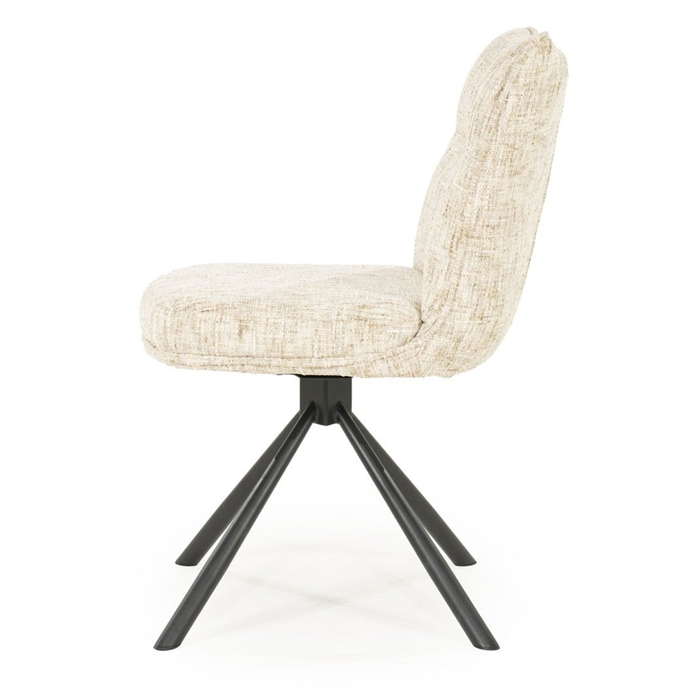FERRE DINING CHAIR BEIGE 64X50X88CM - Image 4
