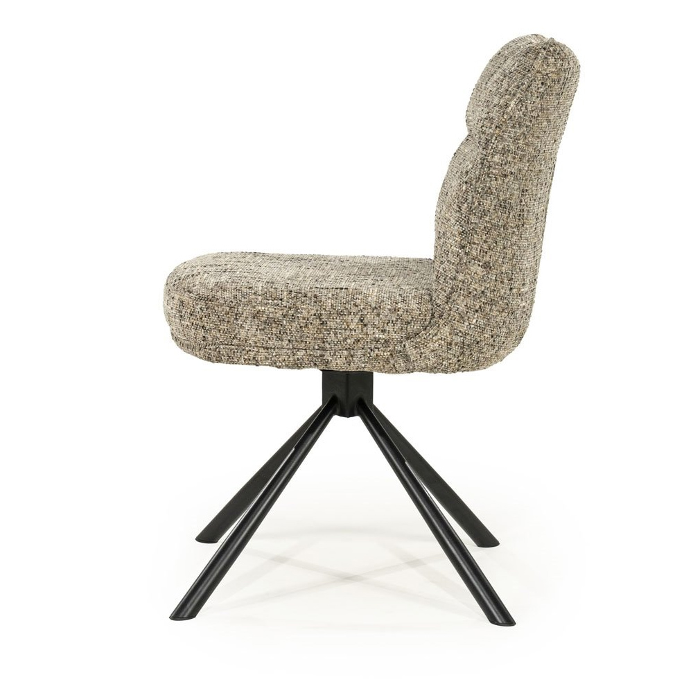 FERRE DINING CHAIR TAUPE  64X50X88CM - Image 3